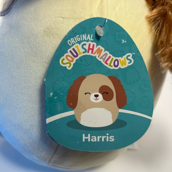 Squishmallows Harrison The Dog 8" Fuzzy Belly Plush - Picture 4 of 5